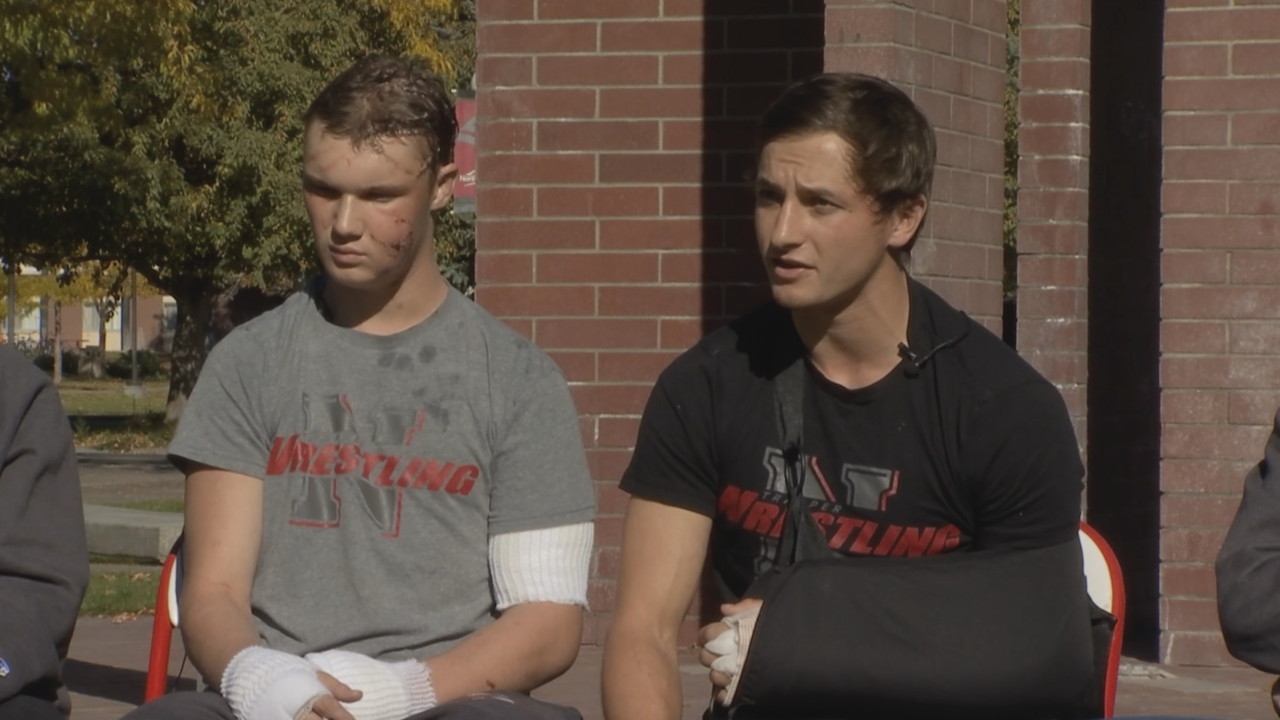 Wyoming College Wrestlers Recount Surviving Grizzly Bear Attack Wyoming College Wrestlers Recount Surviving Grizzly Bear Attack